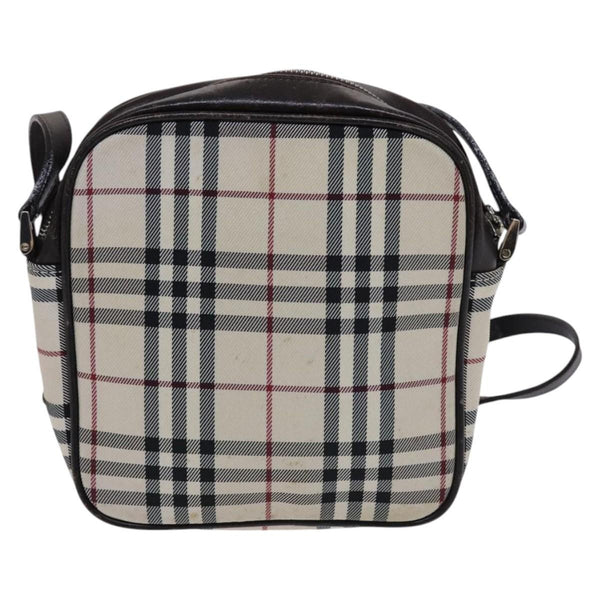 Burberry Nova check Shoulder bag Canvas and Leather