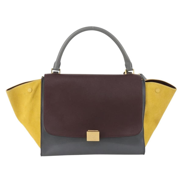Celine Tricolor Trapeze Bag Leather Medium - image 1