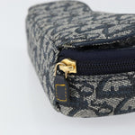 Christian Dior Vintage Saddle Coin Purse Diorissimo Canvas - image 16