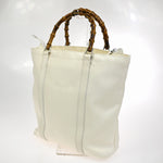 Gucci Convertible Bamboo Zip Tote Nylon - image 4