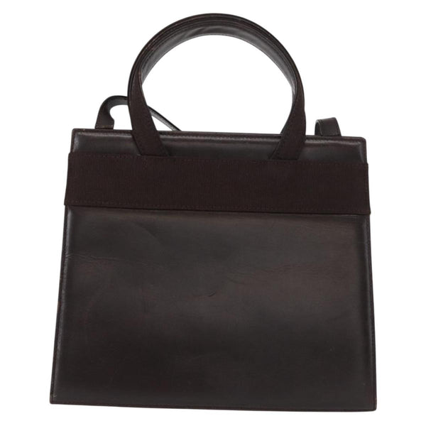 Salvatore Ferragamo Convertible Vara Bow Tote Leather Small