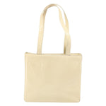 Chanel Vintage Embossed Logo Shoulder Bag Patent - image 2