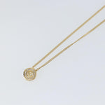 Christian Dior CD Pendant Necklace Metal and Crystals - image 9
