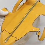 Salvatore Ferragamo Gancini handbag Canvas and Leather - image 16
