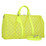 Louis Vuitton Keepall Bandouliere Bag Monogram See Through Mesh 50 - image 15