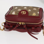 Gucci Doraemon Ophidia Zip Around Camera Bag Printed Mini GG Coated Canvas Mini - image 7