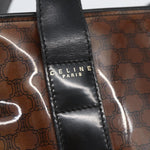 Celine Vintage Macadam Shoulder Bag Macadam Canva  Vinyl - image 19