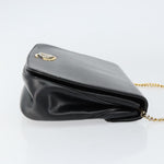 Christian Dior Vintage Chain Flap Shoulder Bag Leather - image 3