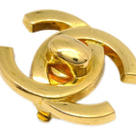 Chanel CC Turnlock Clip-On Earrings Metal - image 2