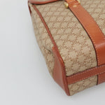 Celine Vintage Macadam Handbag Canvas and Leather - image 12