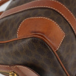 Celine Vintage Macadam Handbag Canvas and Leather - image 9