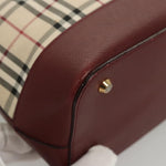 Burberry Nova Check Handbag Nova Check Canvas and leather - image 14
