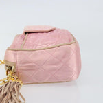 Chanel Vintage Camera Tassel Bag Satin - image 4