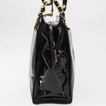 Chanel Vintage Timeless Chain Shoulder Bag Patent Medium - image 4