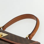 Celine Vintage Macadam Handbag Canvas and Leather - image 15