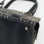 Fendi Vintage Satchel Zucchino Canvas Mini - image 9