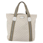 Gucci Original Web Tote GG Canvas Tall - image 19