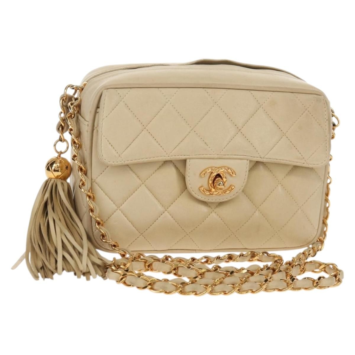 Chanel Chain Flap Shoulder Bag Quilted Lambskin - image 1