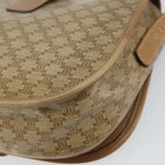 Celine Vintage Macadam Shoulder Bag Canvas Small - image 12