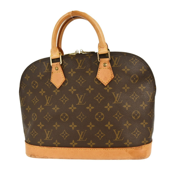Louis Vuitton Alma Handbag Monogram Canvas PM