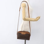 Celine Vintage Macadam Shoulder Bag Canvas and Leather - image 14