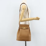 Salvatore Ferragamo Gancini Shoulder Bag Leather - image 13
