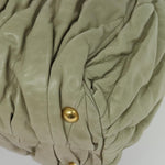 Miu Miu Coffer Convertible Satchel Leather - image 10
