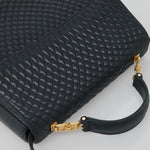 Bally Vintage Handbag Quilted Leather - image 15