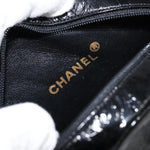 Chanel Vintage Camellia Round Evening Bag Lambskin and Satin - image 6