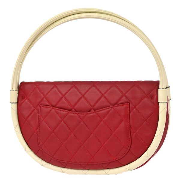 Chanel Hula Hoop Bag Quilted Lambskin Small
