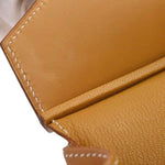 Hermes HAC Birkin Bag Brown Vache Natural with Gold Hardware 32 - image 18