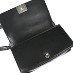 Chanel Boy Flap Bag Quilted Glazed Calfskin New Medium - image 15