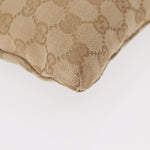 Gucci Vintage Double Belt Bag GG Coated Canvas with Leather - image 9