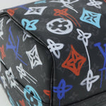 Louis Vuitton Keepall Bandouliere Bag Graffiti Monogram Eclipse Canvas 50 - image 9