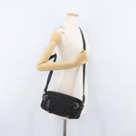 Salvatore Ferragamo Gancini Shoulder Bag Canvas - image 13