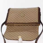 Celine Vintage Macadam Shoulder Bag Canvas and Leather - image 16