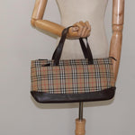 Burberry Nova Check Handbag Nova Check Canvas and leather - image 12