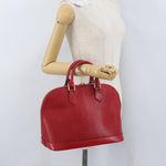 Louis Vuitton Alma Handbag Epi Leather PM - image 14