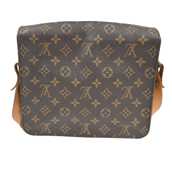 Louis Vuitton Cartouchiere Handbag Monogram Canvas GM