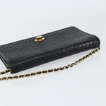 Bally Vintage Chain Shoulder Bag Quilted Leather - image 15