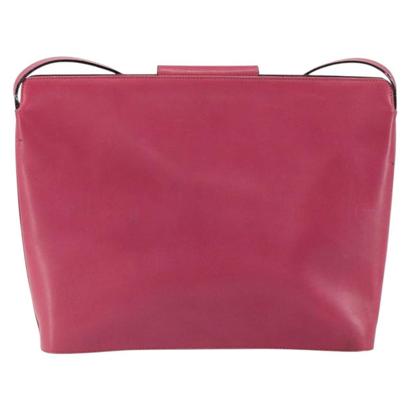 Salvatore Ferragamo Gancini Shoulder Bag Leather