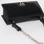 Salvatore Ferragamo Gancini Chain Shoulder bag Patent leather - image 14