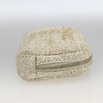 Chanel Deauville Curvy Cosmetic Pouch Tweed - image 4