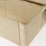 Chanel Vintage Classic Single Flap Bag Silk - image 9