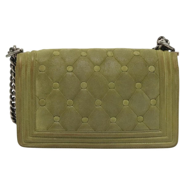 Chanel Celtic Boy Flap Bag Suede