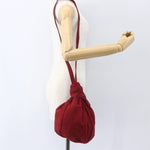 Loewe Anagram Shoulder Bag Suede - image 12