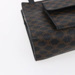 Celine Vintage Macadam Shoulder Bag Canvas Medium - image 10