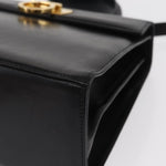 Salvatore Ferragamo Convertible Top Handle Bag Leather - image 9