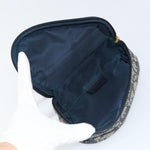 Christian Dior Vintage Saddle Coin Purse Diorissimo Canvas - image 5