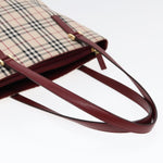 Burberry Nova Check Tote Canvas and Leather - image 7
